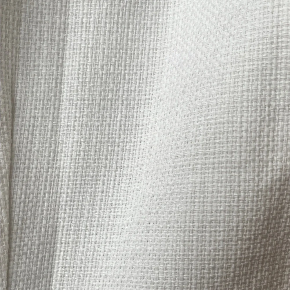 NWT J. Crew Cream Scalloped Mini Dress - Size 2